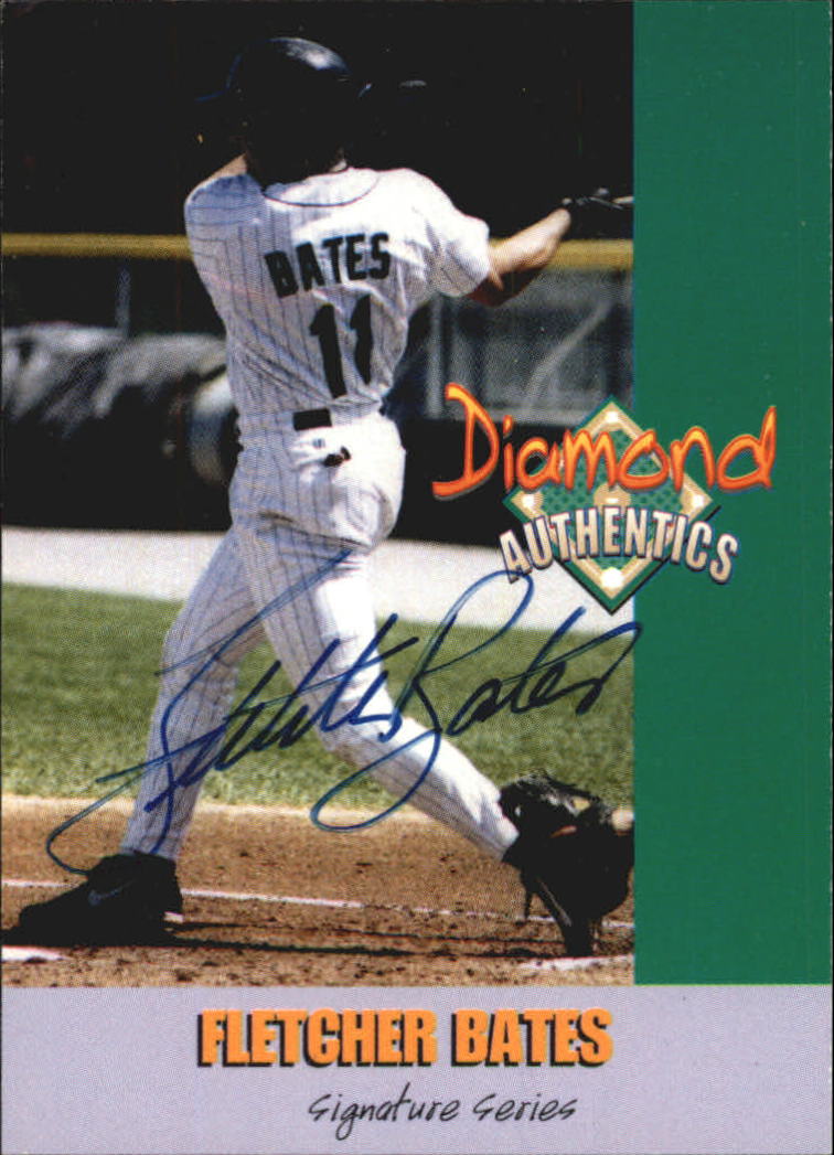 2000 Diamond Authentics Autographs #1 Fletcher Bates