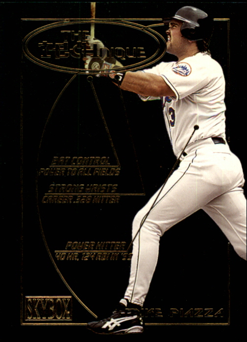 2000 SkyBox Technique #7 Mike Piazza