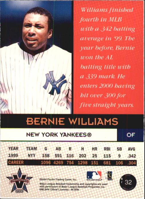 B5340- 2000 Vanguard Baseball Cards 1-100 +Inserts -You Pick- 15+ FREE US SHIP - Picture 55 of 207