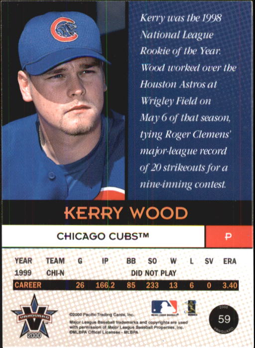 B5340- 2000 Vanguard Baseball Cards 1-100 +Inserts -You Pick- 15+ FREE US SHIP - Picture 99 of 207