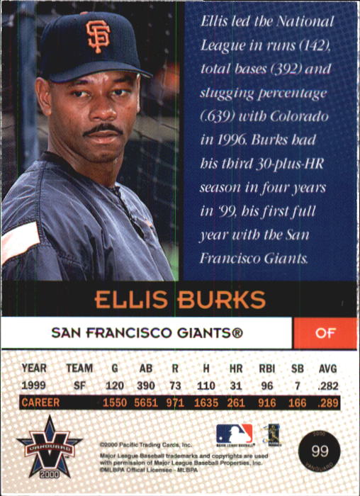 B5340- 2000 Vanguard Baseball Cards 1-100 +Inserts -You Pick- 15+ FREE US SHIP - Picture 171 of 207