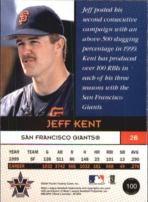 B5340- 2000 Vanguard Baseball Cards 1-100 +Inserts -You Pick- 15+ FREE US SHIP - Picture 173 of 207