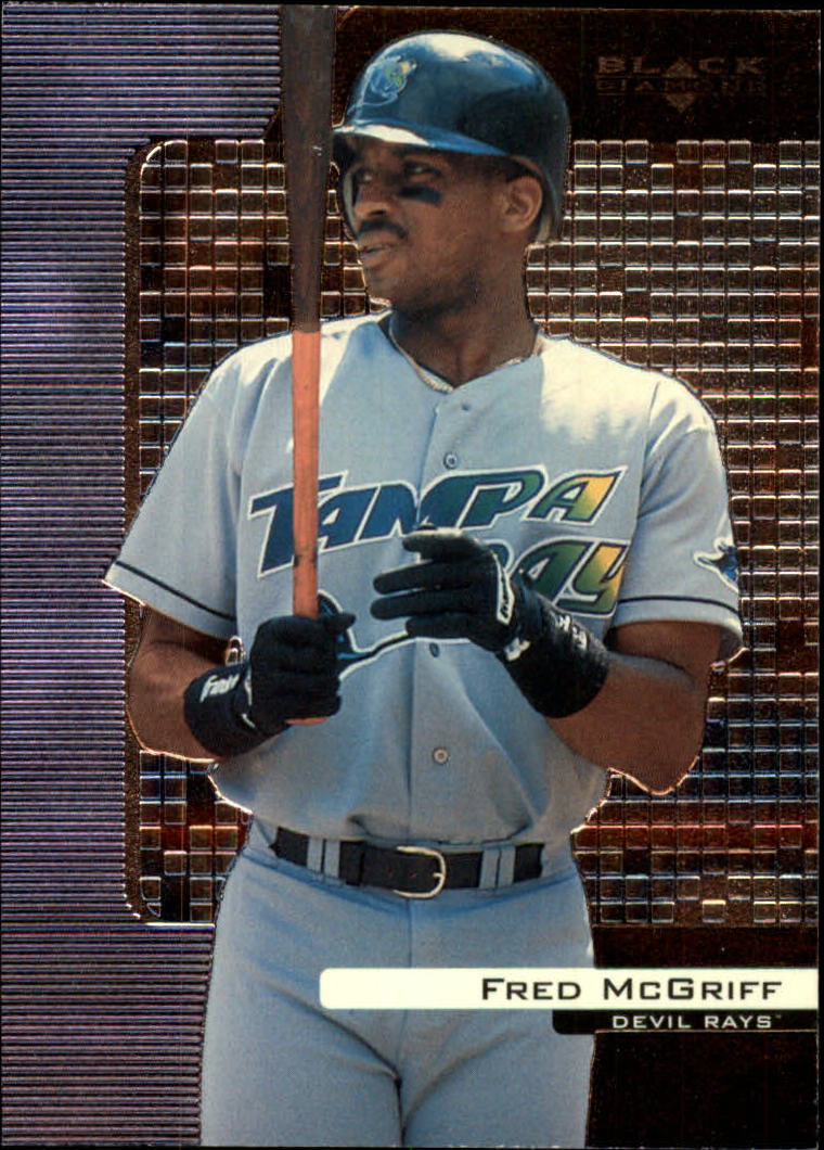 2000 Black Diamond Tampa Bay Devil Rays Baseball Card #