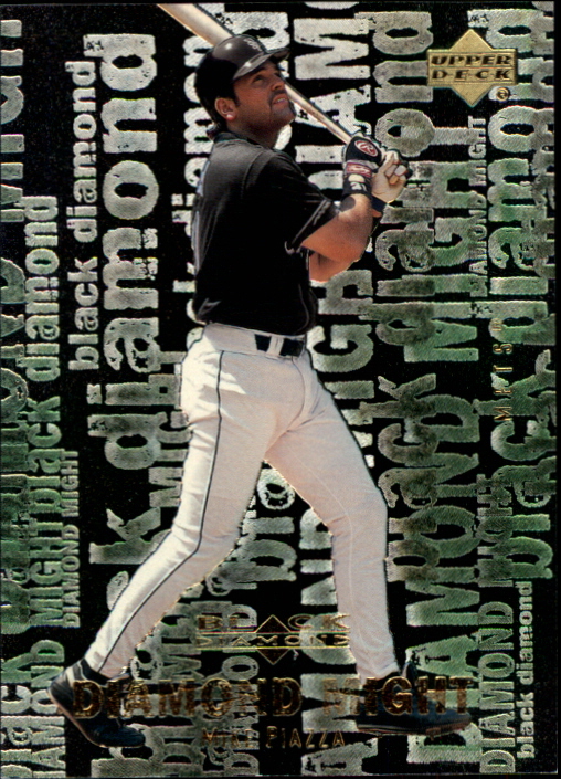 2000 Black Diamond Rookie Edition Might #M2 Mike Piazza