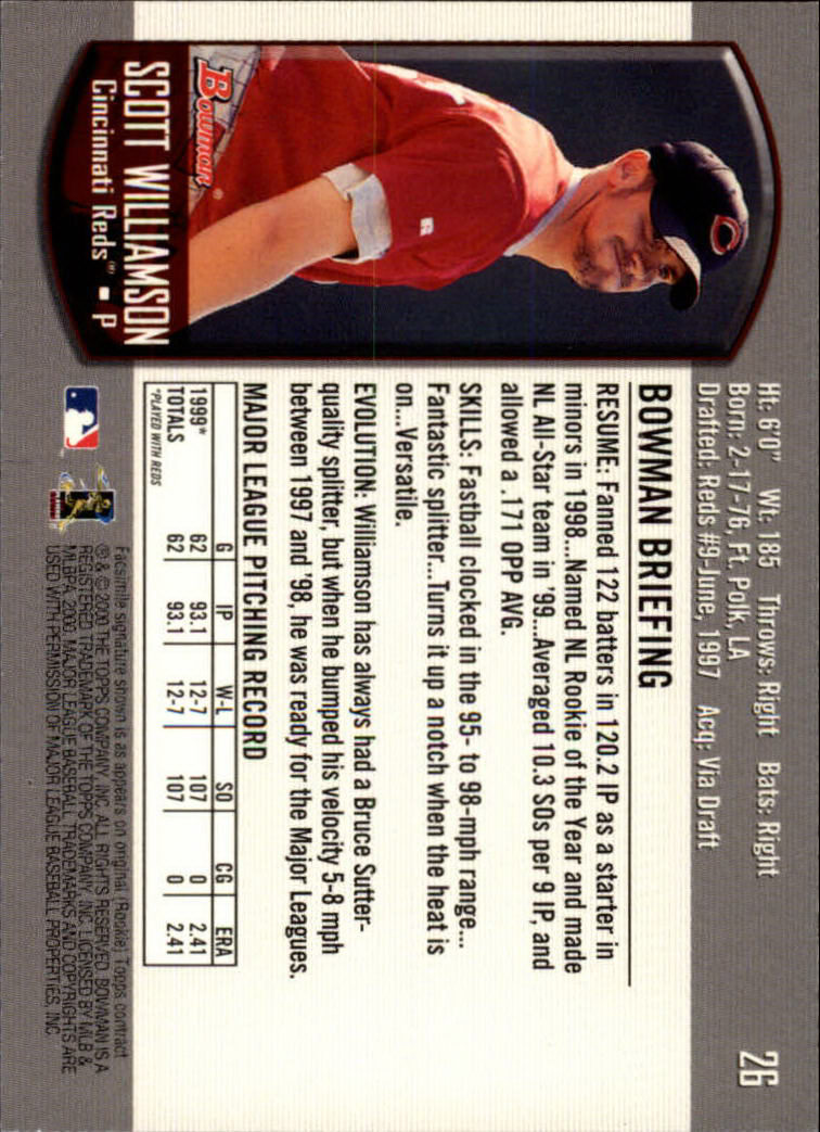 B2187- 2000 Bowman Baseball Card #s 1-250 +Rookies -You Pick- 15+ FREE US SHIP - Picture 49 of 457