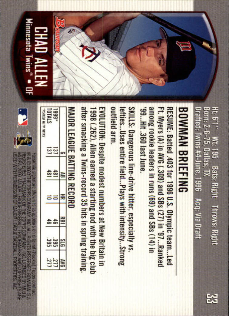 B2187- 2000 Bowman Baseball Card #s 1-250 +Rookies -You Pick- 15+ FREE US SHIP - Picture 59 of 457