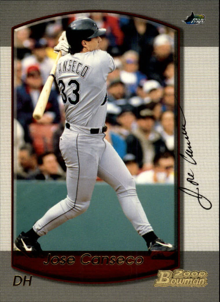 2000 Bowman #44 Jose Canseco