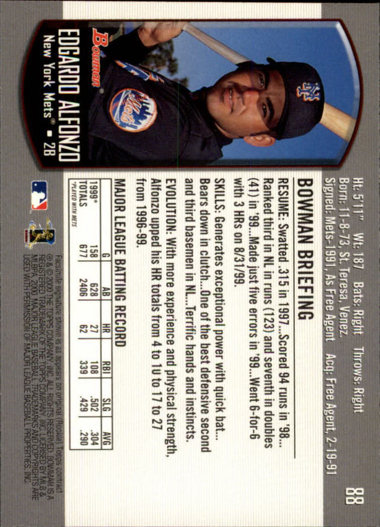 B2187- 2000 Bowman Baseball Card #s 1-250 +Rookies -You Pick- 15+ FREE US SHIP - Picture 165 of 457