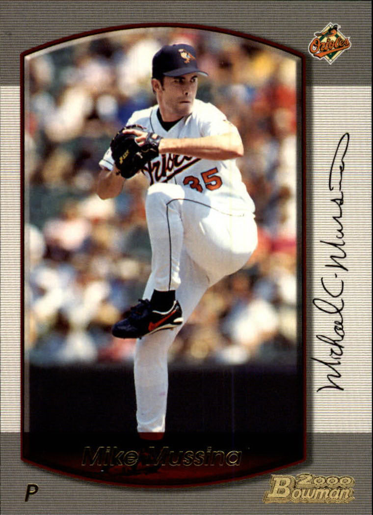 2000 Bowman #92 Mike Mussina