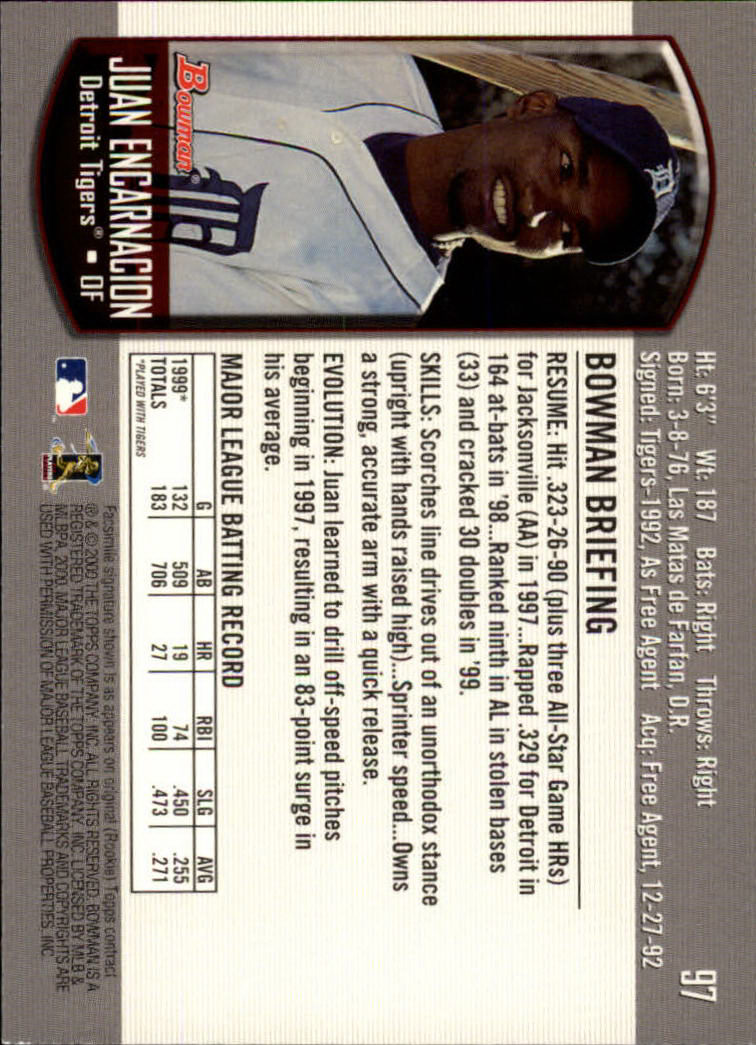B2187- 2000 Bowman Baseball Card #s 1-250 +Rookies -You Pick- 15+ FREE US SHIP - Picture 177 of 457