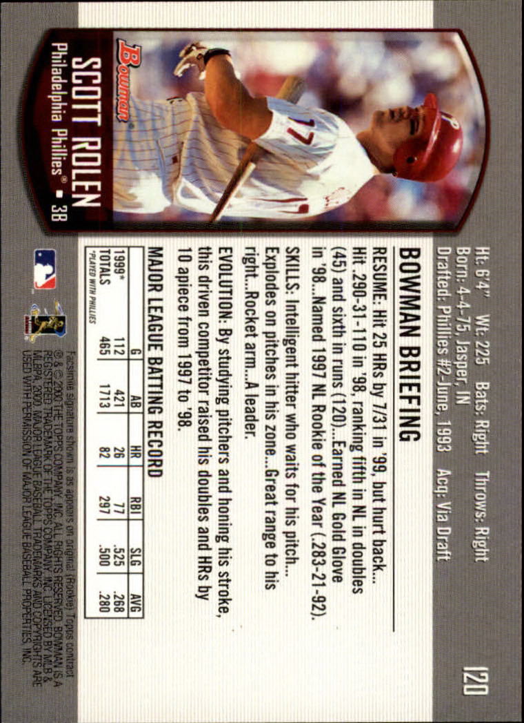 B2187- 2000 Bowman Baseball Card #s 1-250 +Rookies -You Pick- 15+ FREE US SHIP - Picture 217 of 457