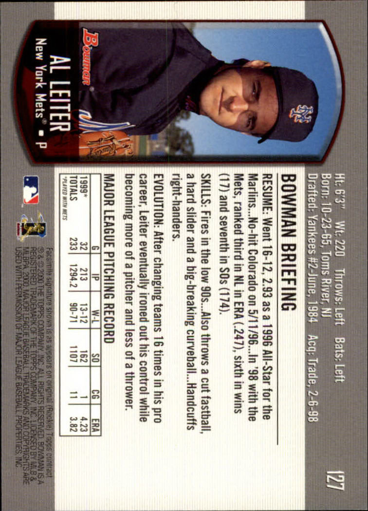 B2187- 2000 Bowman Baseball Card #s 1-250 +Rookies -You Pick- 15+ FREE US SHIP - Picture 229 of 457