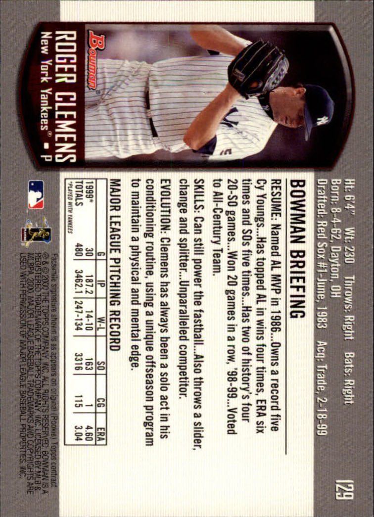 B2187- 2000 Bowman Baseball Card #s 1-250 +Rookies -You Pick- 15+ FREE US SHIP - Picture 233 of 457