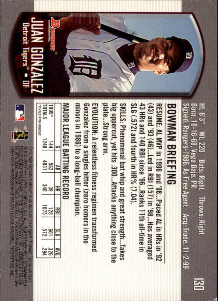 B2187- 2000 Bowman Baseball Card #s 1-250 +Rookies -You Pick- 15+ FREE US SHIP - Picture 235 of 457