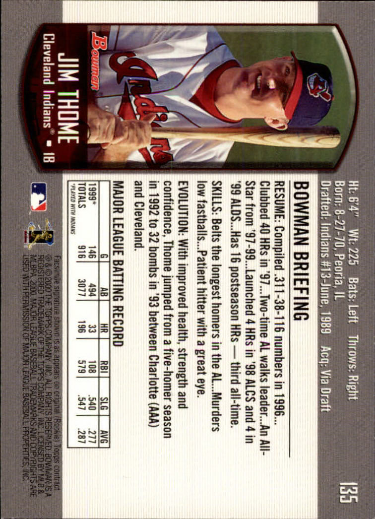 B2187- 2000 Bowman Baseball Card #s 1-250 +Rookies -You Pick- 15+ FREE US SHIP - Picture 243 of 457