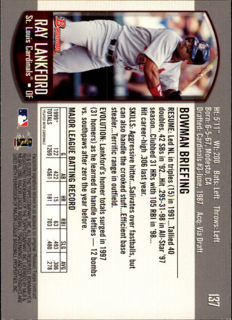 B2187- 2000 Bowman Baseball Card #s 1-250 +Rookies -You Pick- 15+ FREE US SHIP - Picture 247 of 457
