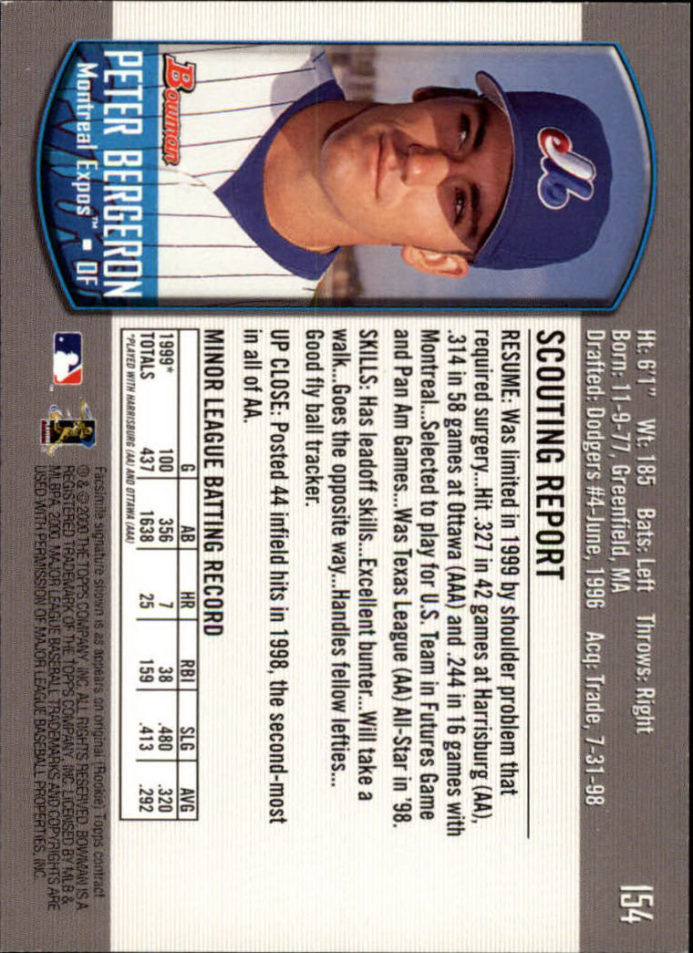 B2187- 2000 Bowman Baseball Card #s 1-250 +Rookies -You Pick- 15+ FREE US SHIP - Picture 277 of 457
