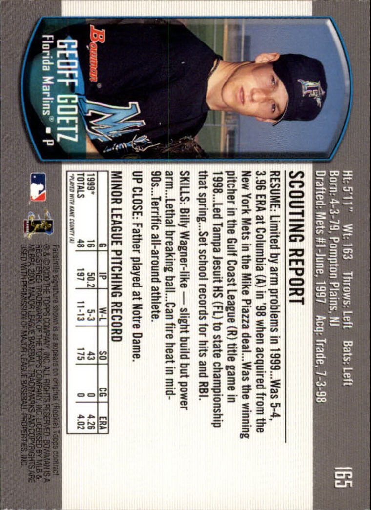 B2187- 2000 Bowman Baseball Card #s 1-250 +Rookies -You Pick- 15+ FREE US SHIP - Picture 295 of 457