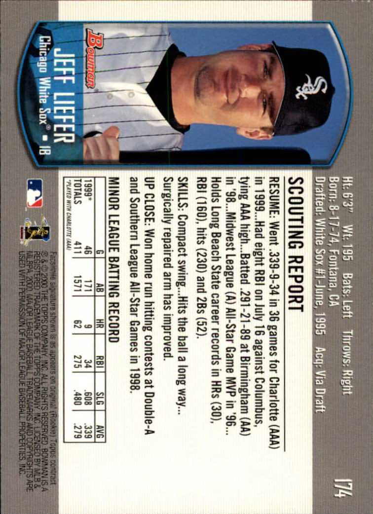 B2187- 2000 Bowman Baseball Card #s 1-250 +Rookies -You Pick- 15+ FREE US SHIP - Picture 313 of 457