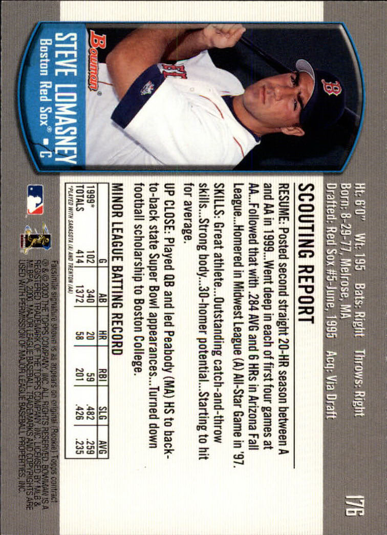 B2187- 2000 Bowman Baseball Card #s 1-250 +Rookies -You Pick- 15+ FREE US SHIP - Picture 317 of 457