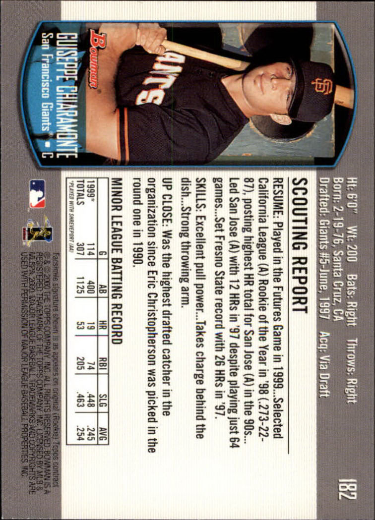 B2187- 2000 Bowman Baseball Card #s 1-250 +Rookies -You Pick- 15+ FREE US SHIP - Picture 329 of 457