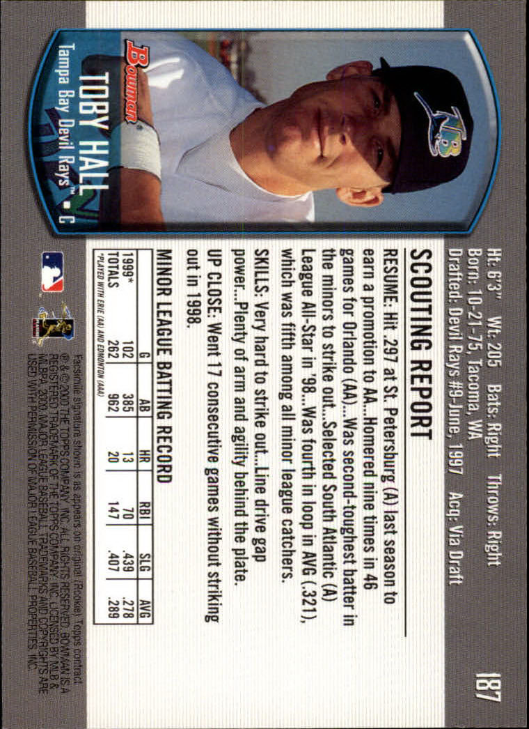 B2187- 2000 Bowman Baseball Card #s 1-250 +Rookies -You Pick- 15+ FREE US SHIP - Picture 337 of 457