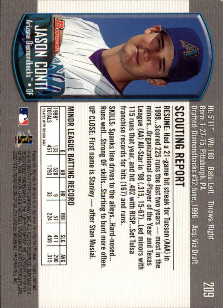 B2187- 2000 Bowman Baseball Card #s 1-250 +Rookies -You Pick- 15+ FREE US SHIP - Picture 375 of 457