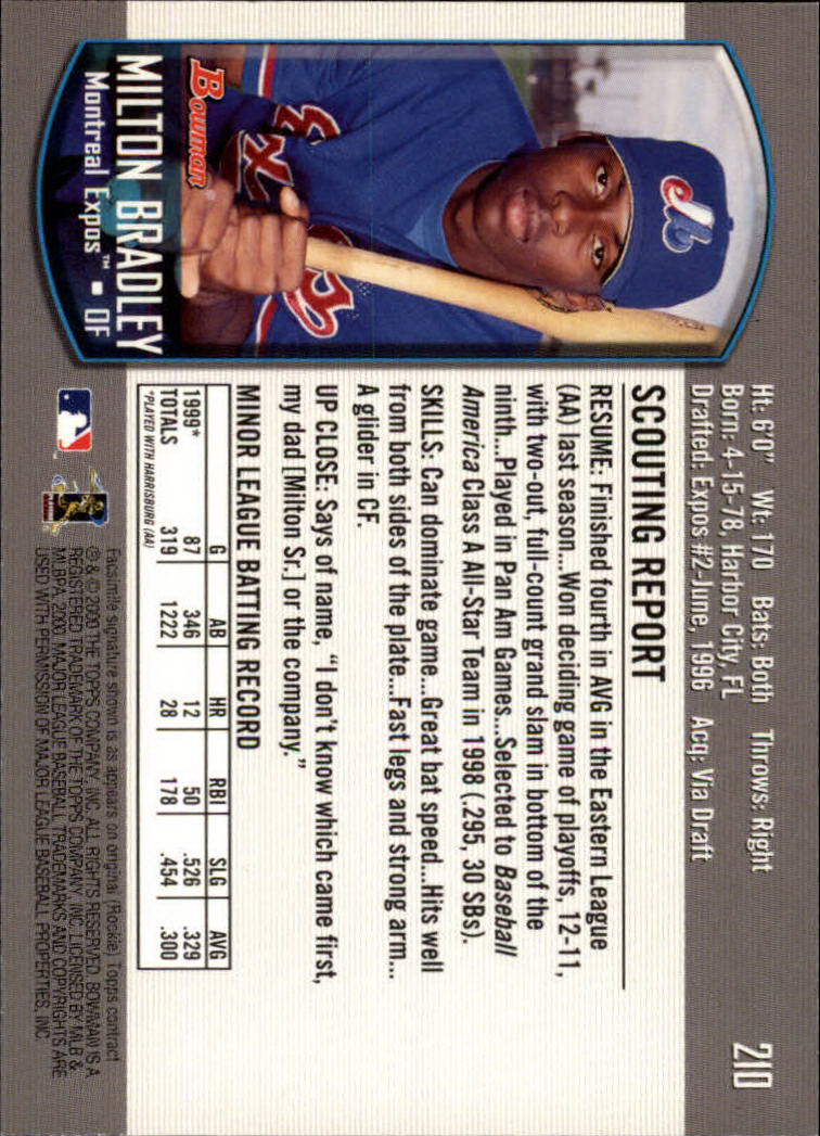 B2187- 2000 Bowman Baseball Card #s 1-250 +Rookies -You Pick- 15+ FREE US SHIP - Picture 377 of 457