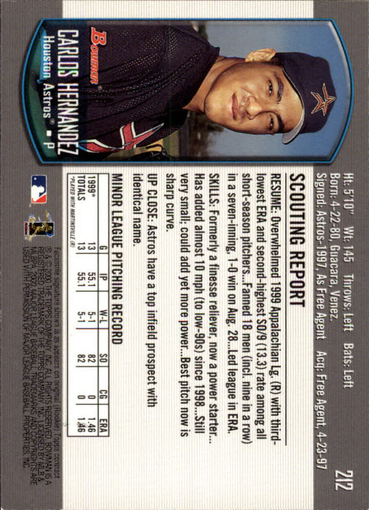 B2187- 2000 Bowman Baseball Card #s 1-250 +Rookies -You Pick- 15+ FREE US SHIP - Picture 381 of 457