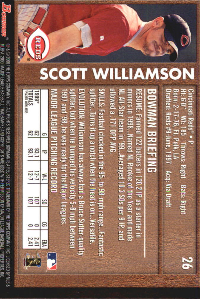 B2187- 2000 Bowman Baseball Asstd Insert Cards G1 -You Pick- 15+ FREE US SHIP - Picture 197 of 265