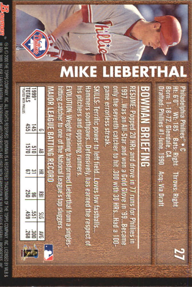 B2187- 2000 Bowman Baseball Asstd Insert Cards G1 -You Pick- 15+ FREE US SHIP - Picture 19 of 265