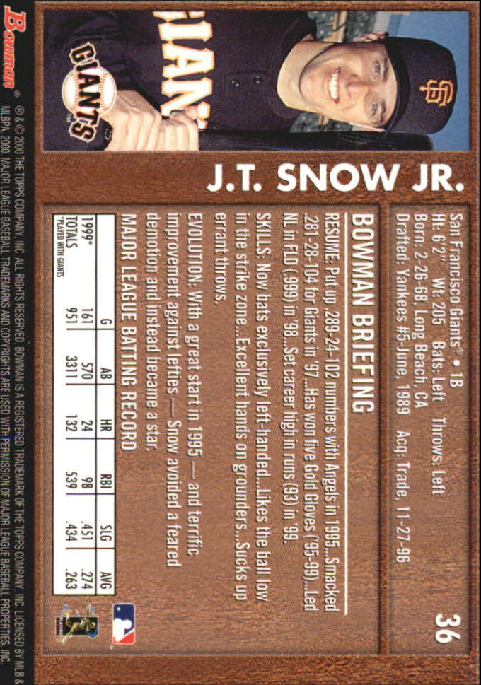 B2187- 2000 Bowman Baseball Asstd Insert Cards G1 -You Pick- 15+ FREE US SHIP - Picture 157 of 265