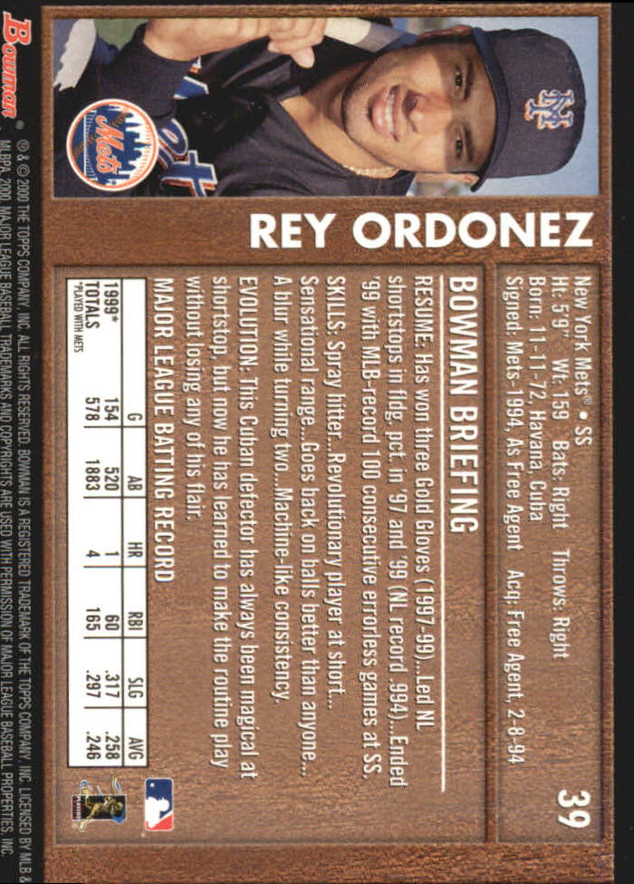 B2187- 2000 Bowman Baseball Asstd Insert Cards G1 -You Pick- 15+ FREE US SHIP - Picture 67 of 265