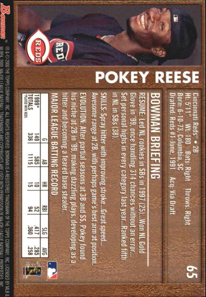 B2187- 2000 Bowman Baseball Asstd Insert Cards G1 -You Pick- 15+ FREE US SHIP - Picture 47 of 265