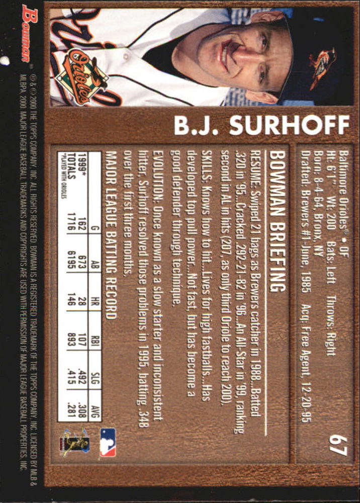 B2187- 2000 Bowman Baseball Asstd Insert Cards G1 -You Pick- 15+ FREE US SHIP - Picture 131 of 265