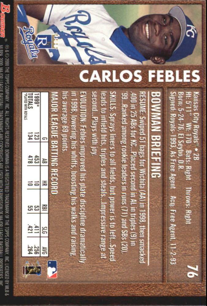 B2187- 2000 Bowman Baseball Asstd Insert Cards G1 -You Pick- 15+ FREE US SHIP - Picture 61 of 265