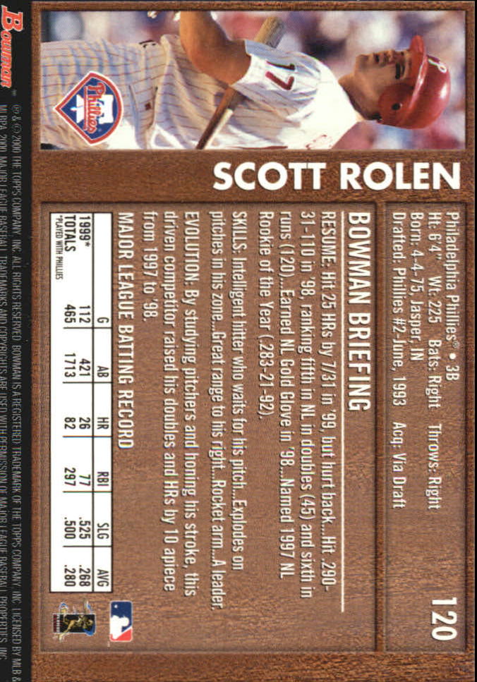 B2187- 2000 Bowman Baseball Asstd Insert Cards G1 -You Pick- 15+ FREE US SHIP - Picture 233 of 265