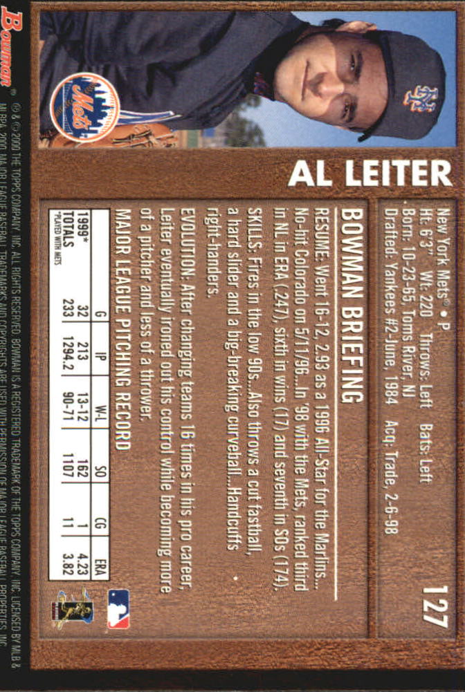 B2187- 2000 Bowman Baseball Asstd Insert Cards G1 -You Pick- 15+ FREE US SHIP - Picture 175 of 265