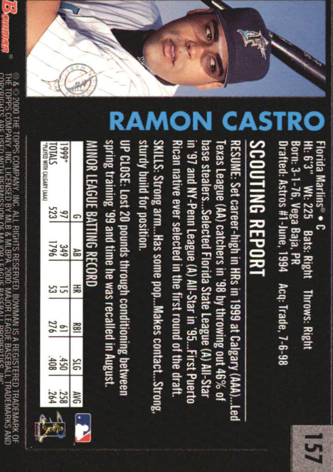 B2187- 2000 Bowman Baseball Asstd Insert Cards G1 -You Pick- 15+ FREE US SHIP - Picture 103 of 265