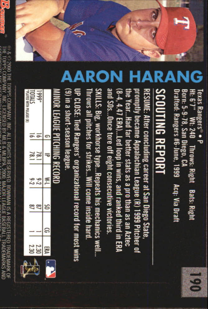 B2187- 2000 Bowman Baseball Asstd Insert Cards G1 -You Pick- 15+ FREE US SHIP - Picture 265 of 265