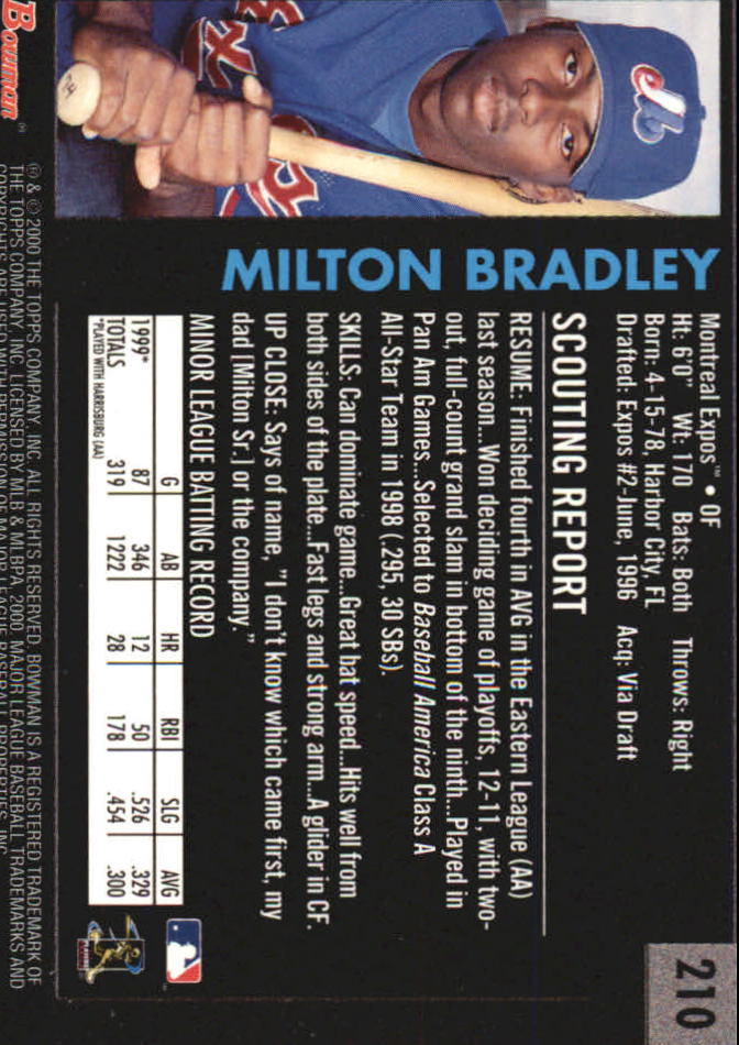 B2187- 2000 Bowman Baseball Asstd Insert Cards G1 -You Pick- 15+ FREE US SHIP - Picture 173 of 265