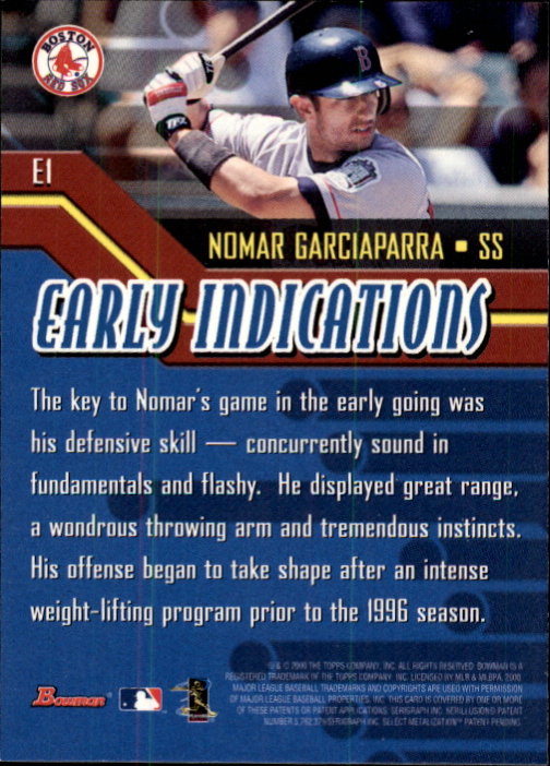 2000 Bowman Baseball "Insert" Cards - Picture 10 of 64