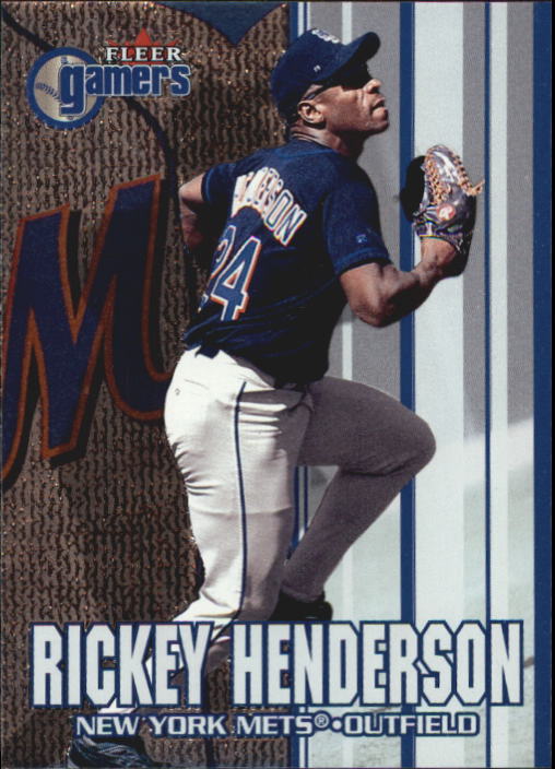 2000 Fleer Gamers #61 Rickey Henderson
