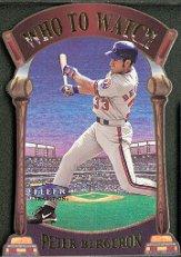 2000 Fleer Tradition Who To Watch #WW6 Peter Bergeron