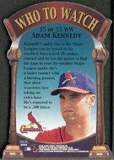 2000 Fleer Tradition Baseball Who To Watch Insert Singles - You Choose - Picture 29 of 29