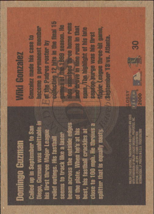 A2321- 2000 Fleer Tradition Glossy BB Cards 1-250 -You Pick- 15+ FREE US SHIP - Picture 57 of 473