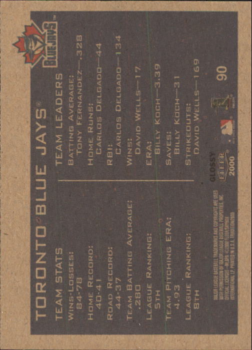 A2321- 2000 Fleer Tradition Glossy BB Cards 1-250 -You Pick- 15+ FREE US SHIP - Picture 172 of 473