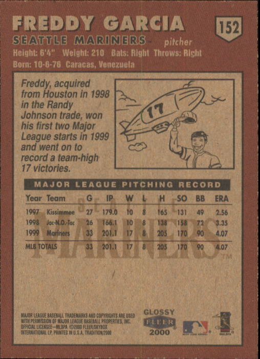 A2321- 2000 Fleer Tradition Glossy BB Cards 1-250 -You Pick- 15+ FREE US SHIP - Picture 288 of 473