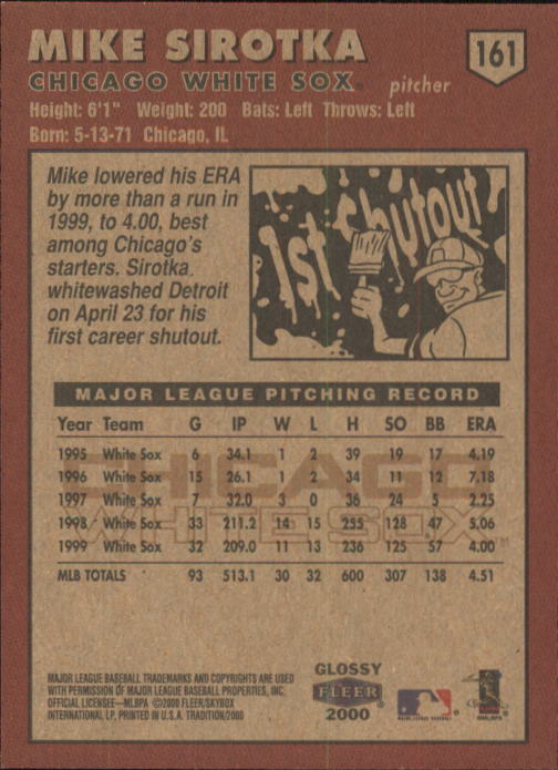 A2321- 2000 Fleer Tradition Glossy BB Cards 1-250 -You Pick- 15+ FREE US SHIP - Picture 305 of 473