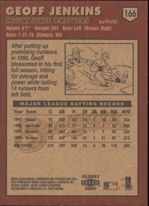 A2321- 2000 Fleer Tradition Glossy BB Cards 1-250 -You Pick- 15+ FREE US SHIP - Picture 313 of 473